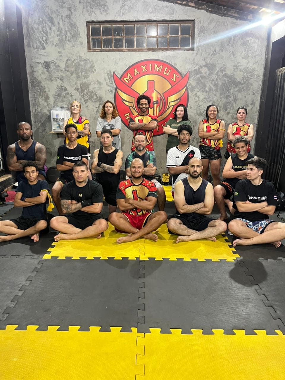 Treino na Maximus MuayThai